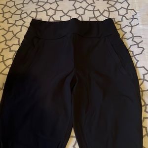 Athleta black street/hiking tights